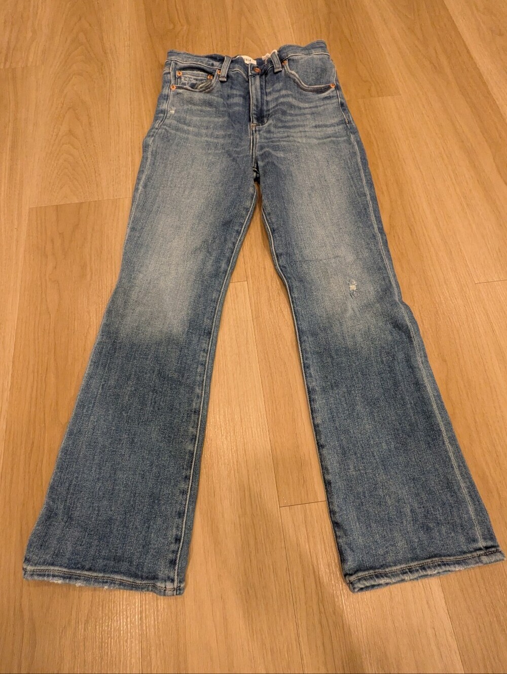 Pistola NWT High Rise Crop Boot Jeans Size 26